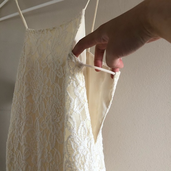 Urban Outfitters Lace Sheath Dress with Side Slits - Picture 4 of 8